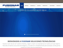 Tablet Screenshot of fusionar.com.uy